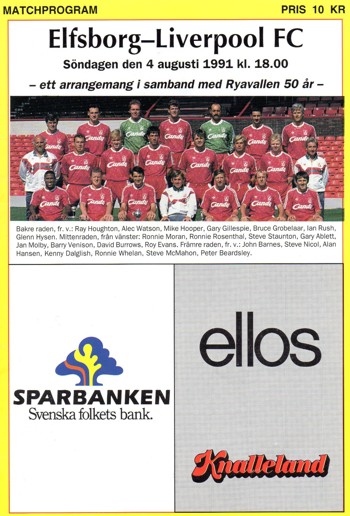 Match programme